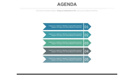 Five Vertical Tags For Business Agenda Powerpoint Slides Five Vertical Tags For Business Agenda Powerpoint Slides