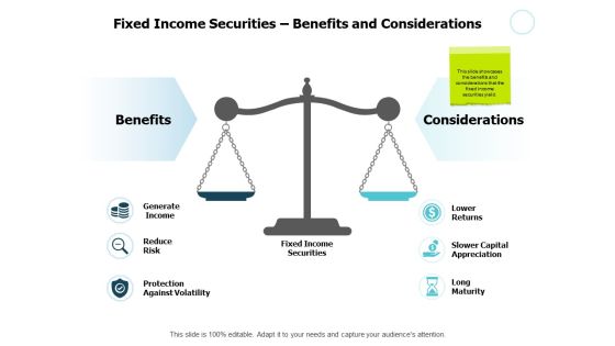 Fixed Income Securities Benefits And Considerations Ppt PowerPoint Presentation File Good Fixed Income Securities Benefits And Considerations Ppt PowerPoint Presentation File Good