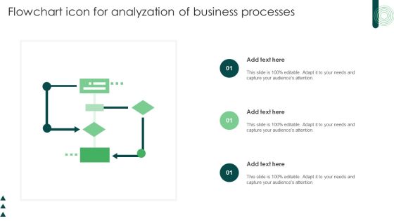 Flowchart Icon For Analyzation Of Business Processes Microsoft PDF Flowchart Icon For Analyzation Of Business Processes Microsoft PDF
