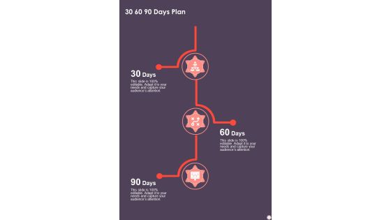 Flower Decoration Business Proposal 30 60 90 Days Plan One Pager Sample Example Document Flower Decoration Business Proposal 30 60 90 Days Plan One Pager Sample Example Document