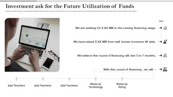 Flowtab Venture Capital Investment Investment Ask For The Future Utilization Of Funds Inspiration PDF Flowtab Venture Capital Investment Investment Ask For The Future Utilization Of Funds Inspiration PDF