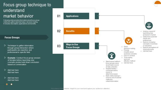 Focus Group Technique To Understand Market Behavior Structure PDF Focus Group Technique To Understand Market Behavior Structure PDF