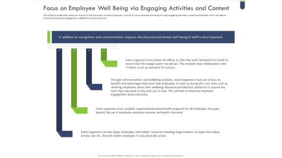 Focus On Employee Well Being Via Engaging Activities And Content Sample PDF Focus On Employee Well Being Via Engaging Activities And Content Sample PDF