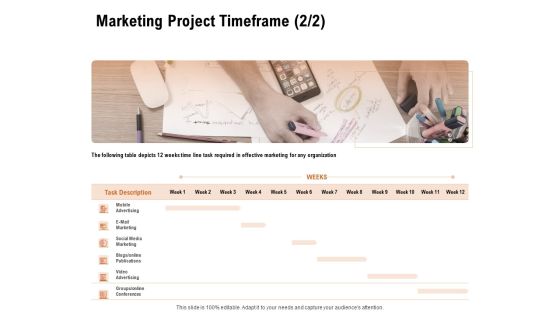 For Launching Company Site Marketing Project Timeframe Ppt PowerPoint Presentation Layouts Background Designs PDF For Launching Company Site Marketing Project Timeframe Ppt PowerPoint Presentation Layouts Background Designs PDF