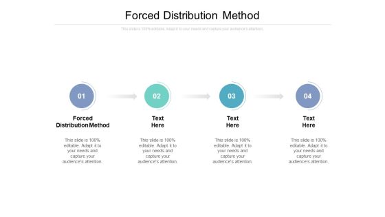 Forced Distribution Method Ppt PowerPoint Presentation Outline Clipart Images Cpb