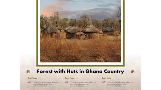 Forest With Huts In Ghana Country Ppt PowerPoint Presentation Slides Examples PDF Forest With Huts In Ghana Country Ppt PowerPoint Presentation Slides Examples PDF