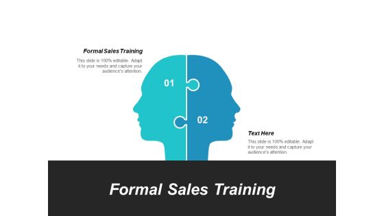 Formal Sales Training Ppt PowerPoint Presentation Ideas Skills Cpb