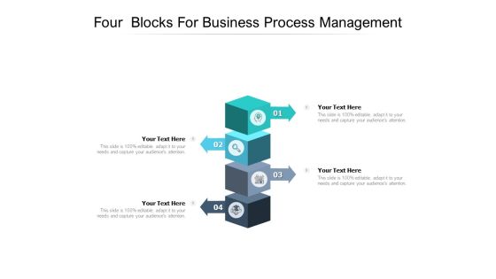 Four Blocks For Business Process Management Ppt PowerPoint Presentation Ideas Microsoft Four Blocks For Business Process Management Ppt PowerPoint Presentation Ideas Microsoft