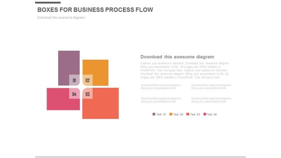 Four Boxes For Development Methodologies Powerpoint Template Four Boxes For Development Methodologies Powerpoint Template