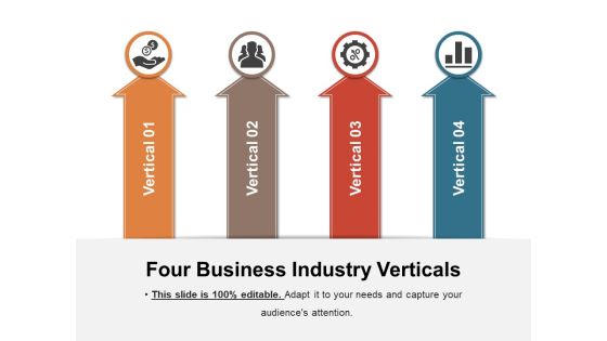 Four Business Industry Verticals Ppt PowerPoint Presentation Slides Samples PDF Four Business Industry Verticals Ppt PowerPoint Presentation Slides Samples PDF