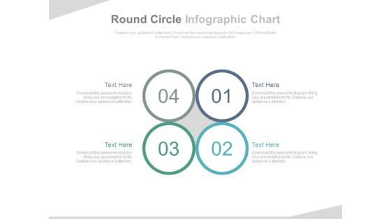 Four Circles For Supply Chain Management Powerpoint Template Four Circles For Supply Chain Management Powerpoint Template