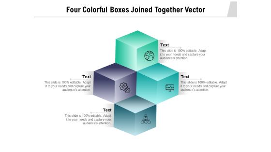 Four Colorful Boxes Joined Together Vector Ppt PowerPoint Presentation Infographics Icons PDF Four Colorful Boxes Joined Together Vector Ppt PowerPoint Presentation Infographics Icons PDF