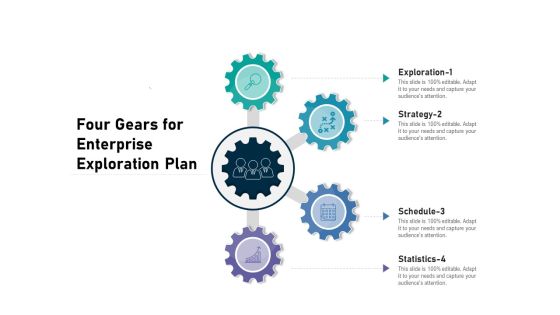 Four Gears For Enterprise Exploration Plan Ppt PowerPoint Presentation Pictures Introduction PDF Four Gears For Enterprise Exploration Plan Ppt PowerPoint Presentation Pictures Introduction PDF