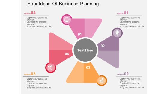 Four Ideas Of Business Planning Powerpoint Templates Four Ideas Of Business Planning Powerpoint Templates