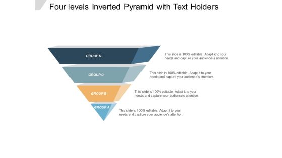 Four Levels Inverted Pyramid With Text Holders Ppt PowerPoint Presentation Inspiration Topics Four Levels Inverted Pyramid With Text Holders Ppt PowerPoint Presentation Inspiration Topics