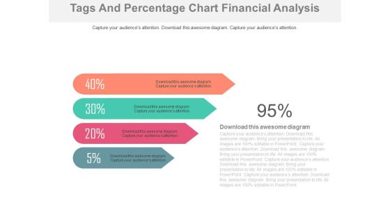 Four Percentage Tags For Financial Analysis Powerpoint Slides Four Percentage Tags For Financial Analysis Powerpoint Slides