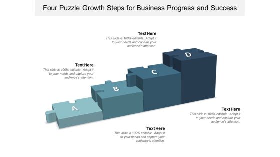 Four Puzzle Growth Steps For Business Progress And Success Ppt PowerPoint Presentation Outline Slideshow Four Puzzle Growth Steps For Business Progress And Success Ppt PowerPoint Presentation Outline Slideshow