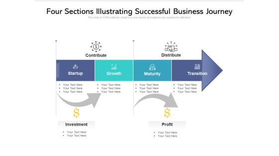 Four Sections Illustrating Successful Business Journey Ppt PowerPoint Presentation Gallery Styles PDF Four Sections Illustrating Successful Business Journey Ppt PowerPoint Presentation Gallery Styles PDF