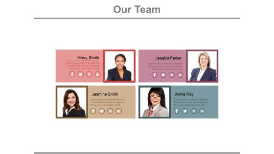 Four Senior Members Of Business Team Powerpoint Slides Four Senior Members Of Business Team Powerpoint Slides