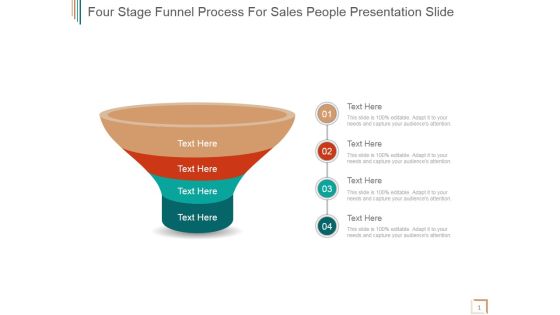 Four Stage Funnel Process For Sales People Ppt PowerPoint Presentation Samples Four Stage Funnel Process For Sales People Ppt PowerPoint Presentation Samples