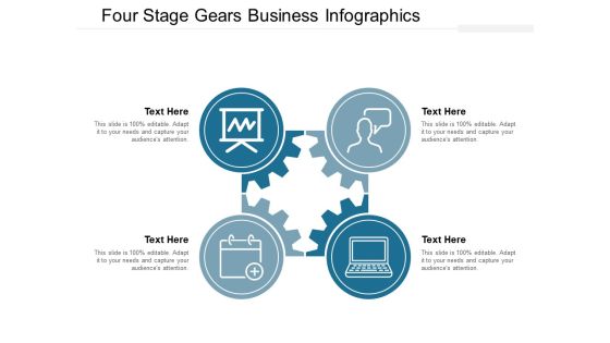 Four Stage Gears Business Infographics Ppt Powerpoint Presentation Professional Gallery Four Stage Gears Business Infographics Ppt Powerpoint Presentation Professional Gallery