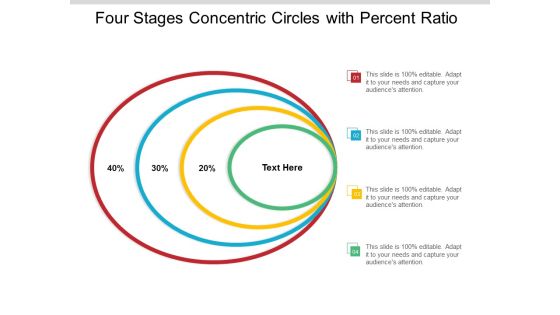 Four Stages Concentric Circles With Percent Ratio Ppt Powerpoint Presentation Model Microsoft Four Stages Concentric Circles With Percent Ratio Ppt Powerpoint Presentation Model Microsoft