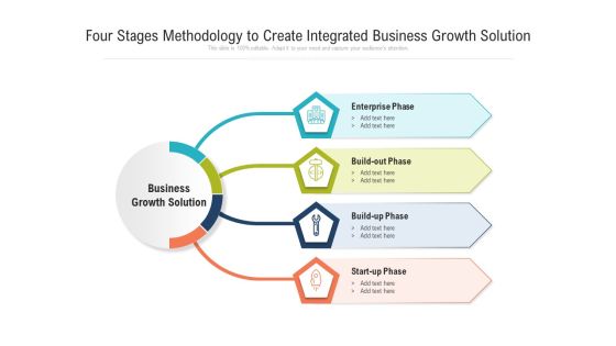 Four Stages Methodology To Create Integrated Business Growth Solution Ppt PowerPoint Presentation File Slide Download PDF Four Stages Methodology To Create Integrated Business Growth Solution Ppt PowerPoint Presentation File Slide Download PDF