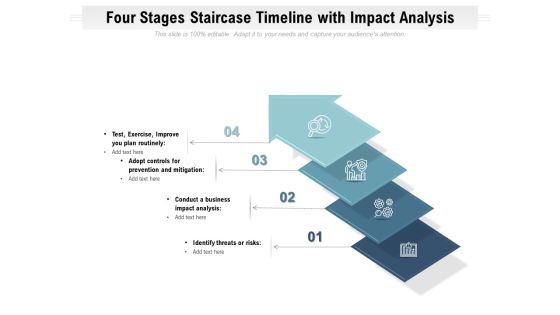 Four Stages Staircase Timeline With Impact Analysis Ppt PowerPoint Presentation Gallery Structure PDF Four Stages Staircase Timeline With Impact Analysis Ppt PowerPoint Presentation Gallery Structure PDF