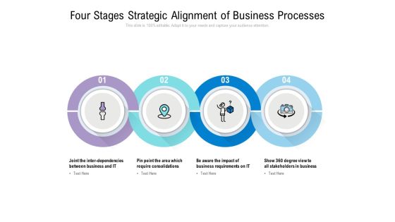 Four Stages Strategic Alignment Of Business Processes Ppt PowerPoint Presentation Model Templates Four Stages Strategic Alignment Of Business Processes Ppt PowerPoint Presentation Model Templates