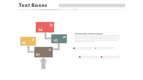 Four Steps Arrow Chart Design Powerpoint Slides Four Steps Arrow Chart Design Powerpoint Slides