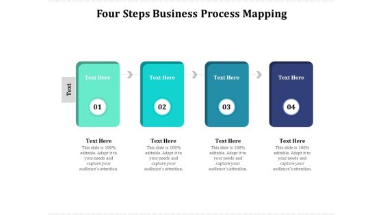 Four Steps Business Process Mapping Ppt PowerPoint Presentation File Slideshow PDF Four Steps Business Process Mapping Ppt PowerPoint Presentation File Slideshow PDF