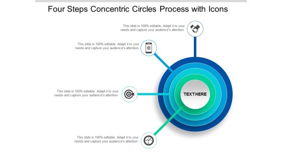 Four Steps Concentric Circles Process With Icons Ppt Powerpoint Presentation Styles Clipart Images Four Steps Concentric Circles Process With Icons Ppt Powerpoint Presentation Styles Clipart Images