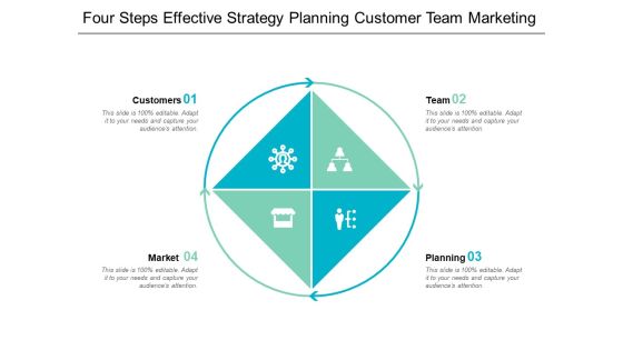 Four Steps Effective Strategy Planning Customer Team Marketing Ppt Powerpoint Presentation Professional Skills Four Steps Effective Strategy Planning Customer Team Marketing Ppt Powerpoint Presentation Professional Skills