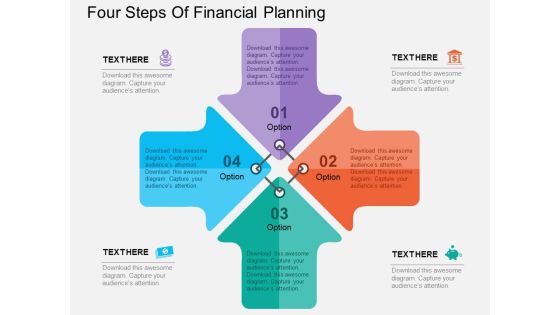 Four Steps Of Financial Planning Powerpoint Templates Four Steps Of Financial Planning Powerpoint Templates