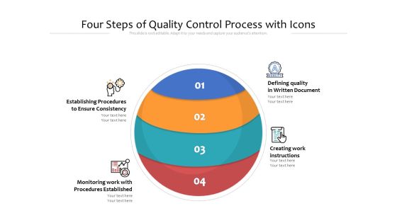 Four Steps Of Quality Control Process With Icons Ppt PowerPoint Presentation File Summary PDF Four Steps Of Quality Control Process With Icons Ppt PowerPoint Presentation File Summary PDF