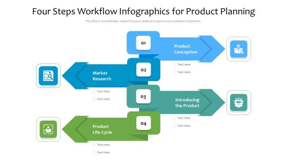Four Steps Workflow Infographics For Product Planning Ppt PowerPoint Presentation File Tips PDF Four Steps Workflow Infographics For Product Planning Ppt PowerPoint Presentation File Tips PDF