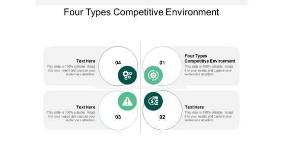Four Types Competitive Environment Ppt PowerPoint Presentation Summary Smartart Cpb Four Types Competitive Environment Ppt PowerPoint Presentation Summary Smartart Cpb