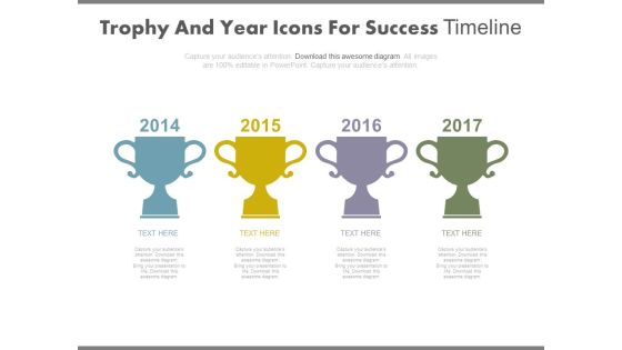 Four Years Planning Diagram For Success Powerpoint Slides Four Years Planning Diagram For Success Powerpoint Slides