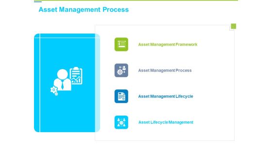 Framework Administration Asset Management Process Ppt Slides Mockup PDF