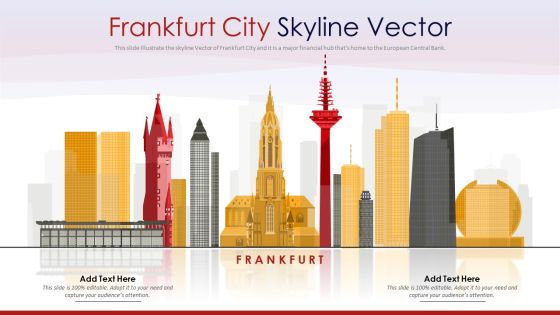 Frankfurt City Skyline Vector PowerPoint Presentation PPT Template PDF Frankfurt City Skyline Vector PowerPoint Presentation PPT Template PDF