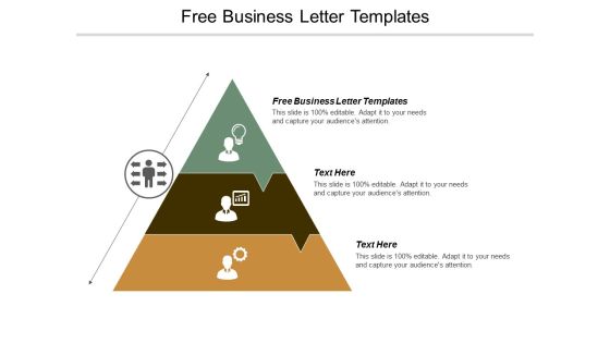 Free Business Letter Templates Ppt Powerpoint Presentation Icon Maker Cpb