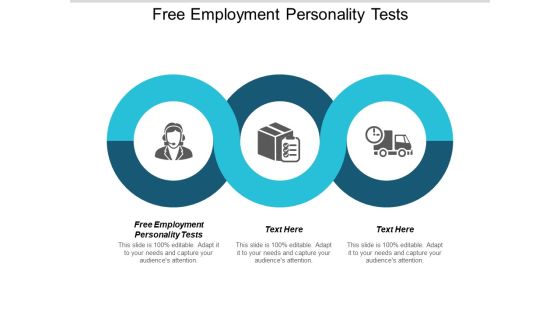 Free Employment Personality Tests Ppt PowerPoint Presentation Infographics Tips Cpb