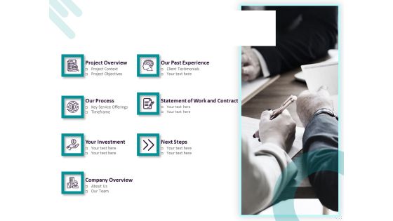 Freelance Writing Table Of Contents Ppt Outline Clipart PDF