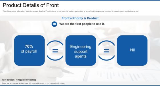 Front Series Venture Capital Funding Product Details Of Front Product Formats PDF Front Series Venture Capital Funding Product Details Of Front Product Formats PDF