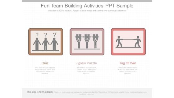 Fun Team Building Activities Ppt Sample