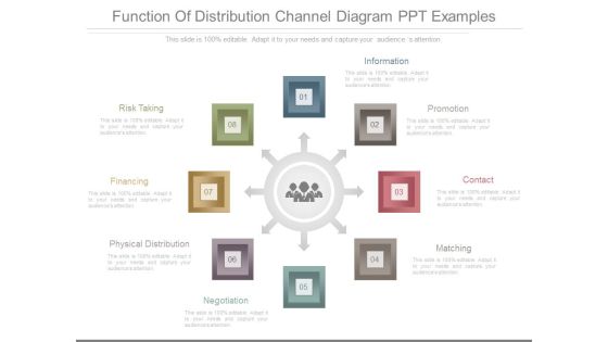 Function Of Distribution Channel Diagram Ppt Examples Function Of Distribution Channel Diagram Ppt Examples