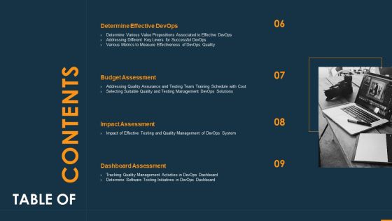 Function Of Quality Assurance In Devops IT TABLE OF CONTENTS Designs PDF Function Of Quality Assurance In Devops IT TABLE OF CONTENTS Designs PDF
