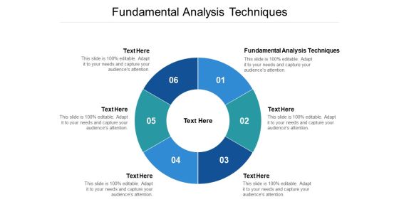 Fundamental Analysis Techniques Ppt PowerPoint Presentation Pictures Graphics Download
