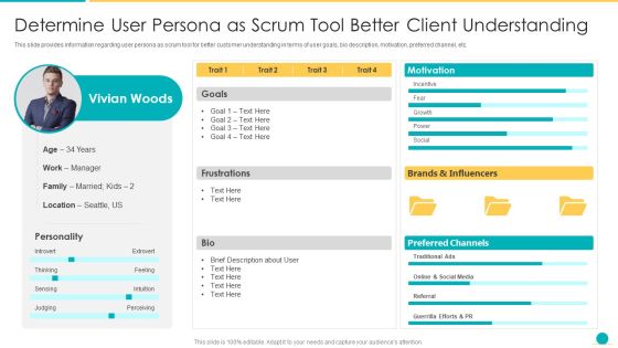 Fundamental Scrum Tools For Agile Project Administration IT Determine User Persona As Scrum Tool Better Client Understanding Professional PDF Fundamental Scrum Tools For Agile Project Administration IT Determine User Persona As Scrum Tool Better Client Understanding Professional PDF