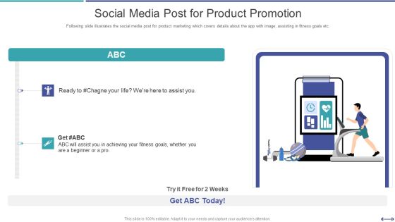 Fundraising Pitch Deck For Gym Startup Social Media Post For Product Promotion Elements PDF Fundraising Pitch Deck For Gym Startup Social Media Post For Product Promotion Elements PDF